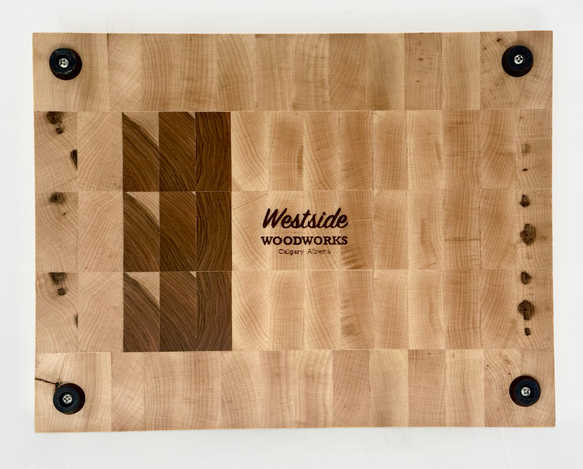 READY TO SHIP Maple End Grain (12" x 8") Westside Woodworks