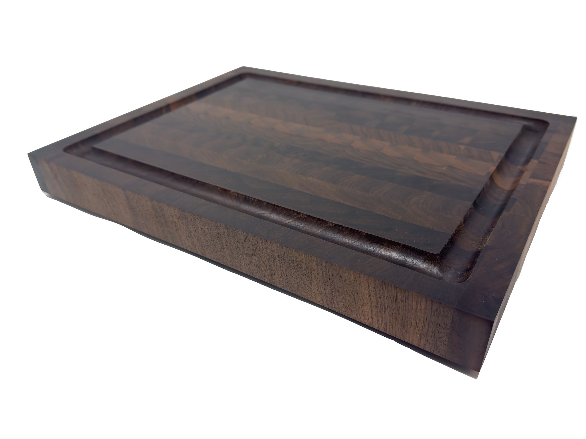 READY TO SHIP - Walnut End Grain (11.5" x 14.5") with Juice Groove