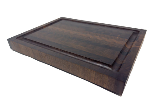 READY TO SHIP - Walnut End Grain (11.5" x 14.5") with Juice Groove