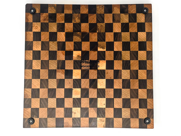 READY TO SHIP - Checkerboard End Grain (12.5" x 12.75")